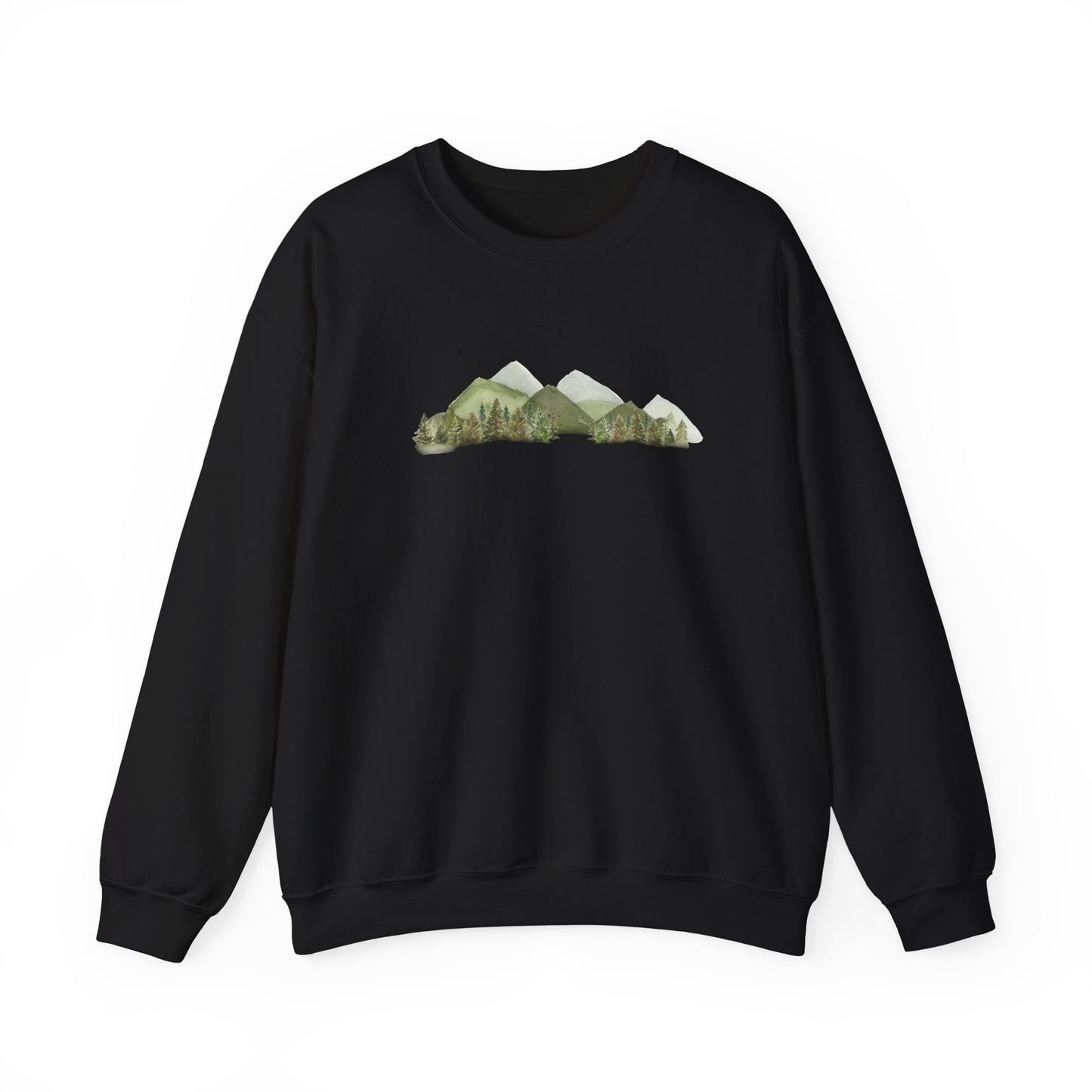 Sage Green Mountain Sweatshirt