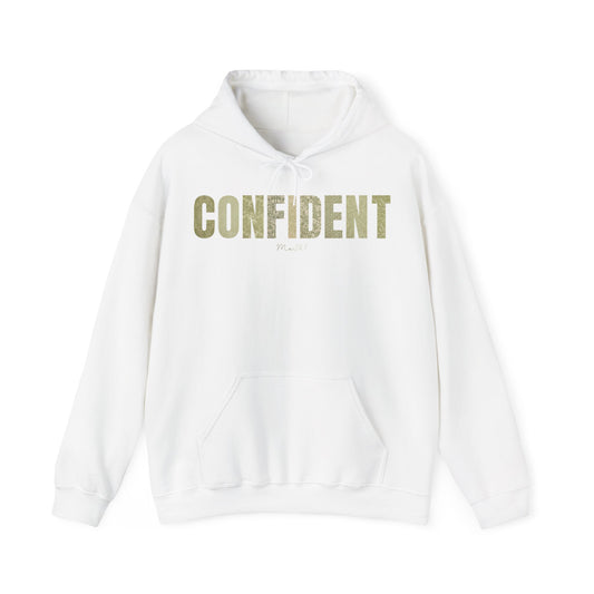 Confident Me 24:7 Green Design Patterns Hoodie
