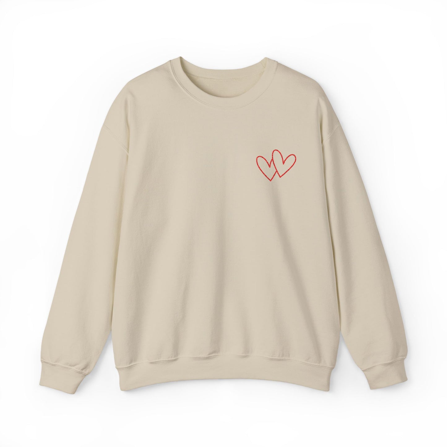 Embroidered Heart Sweatshirt