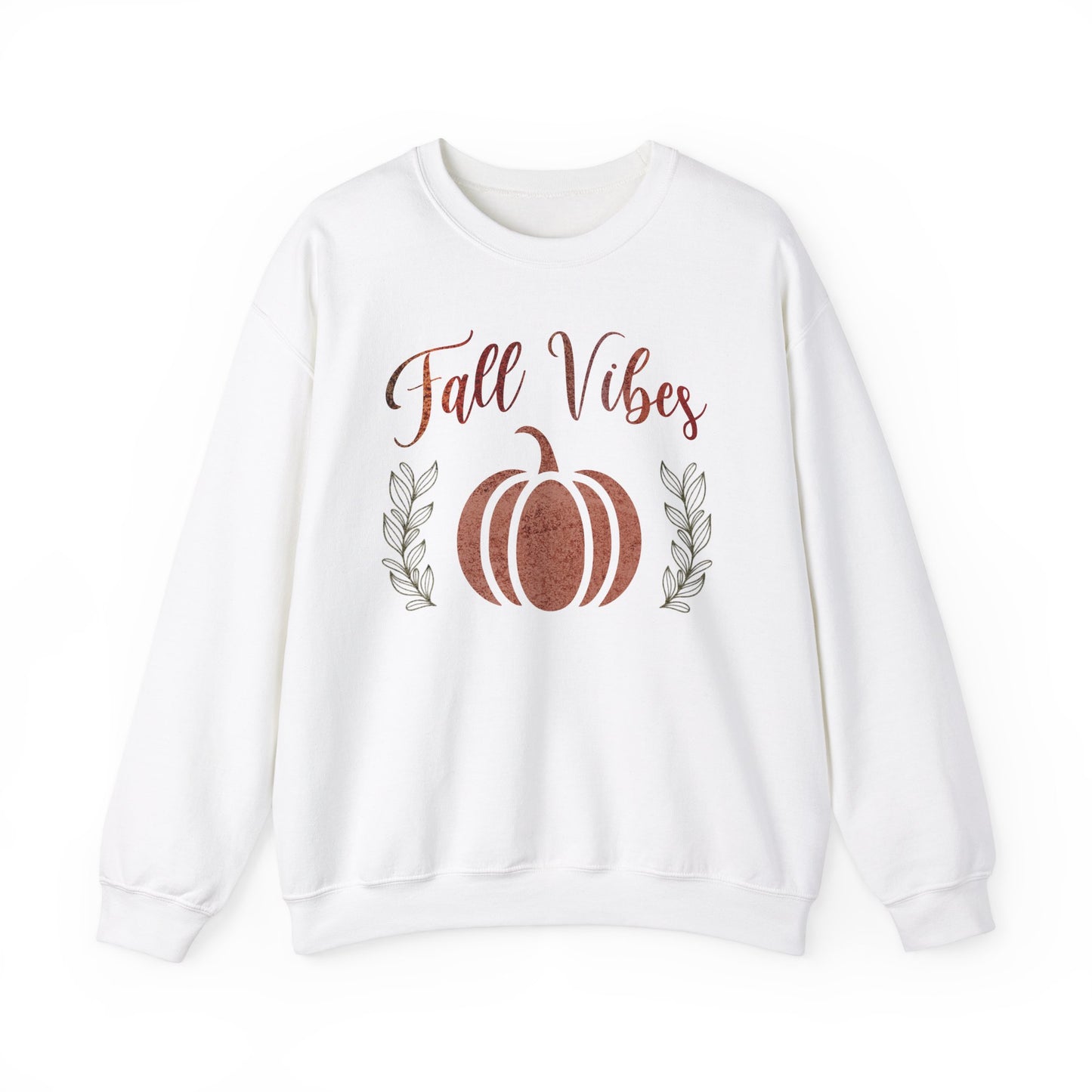 Fall Vibes Pumpkin Graphic Sweatshirt