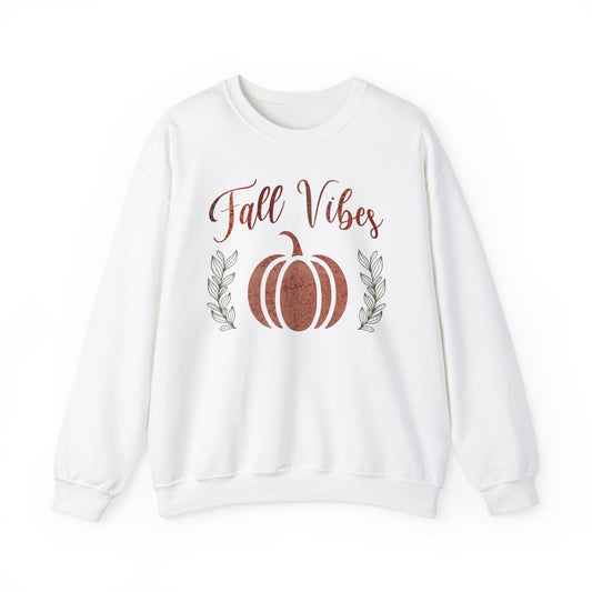 Fall Vibes Pumpkin Graphic Sweatshirt