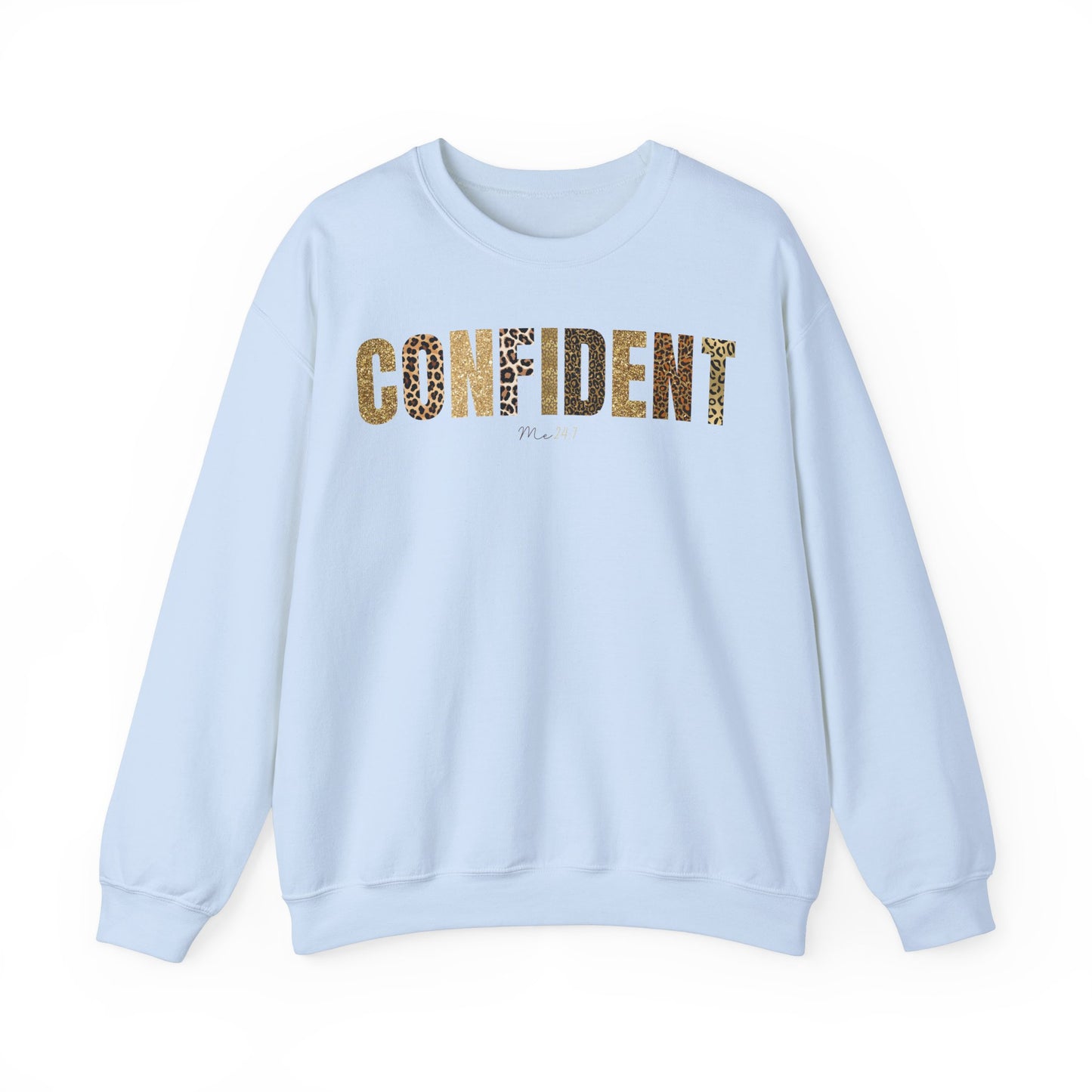 Confident Me 24:7 Leopard Patterns Sweatshirt