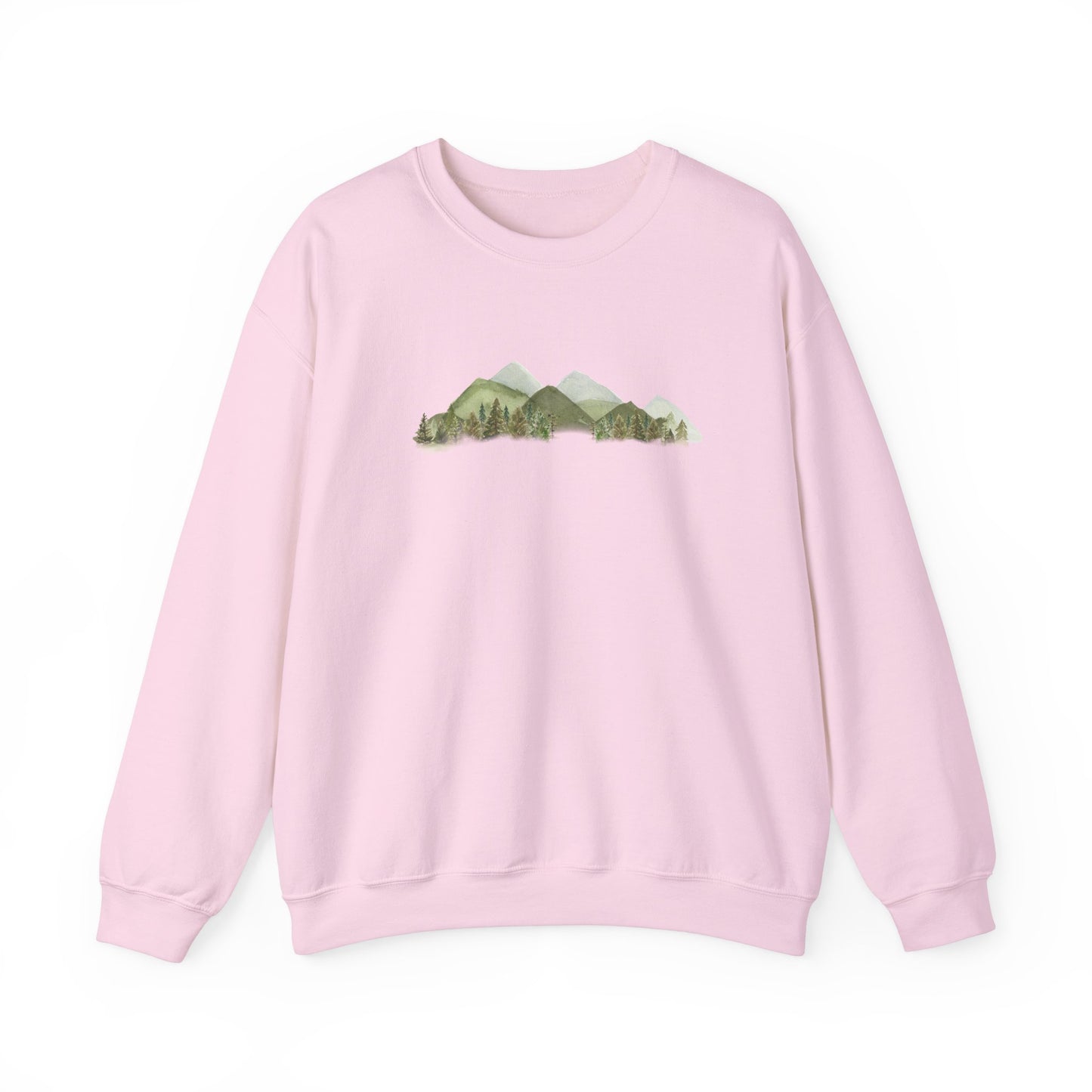 Sage Green Mountain Sweatshirt