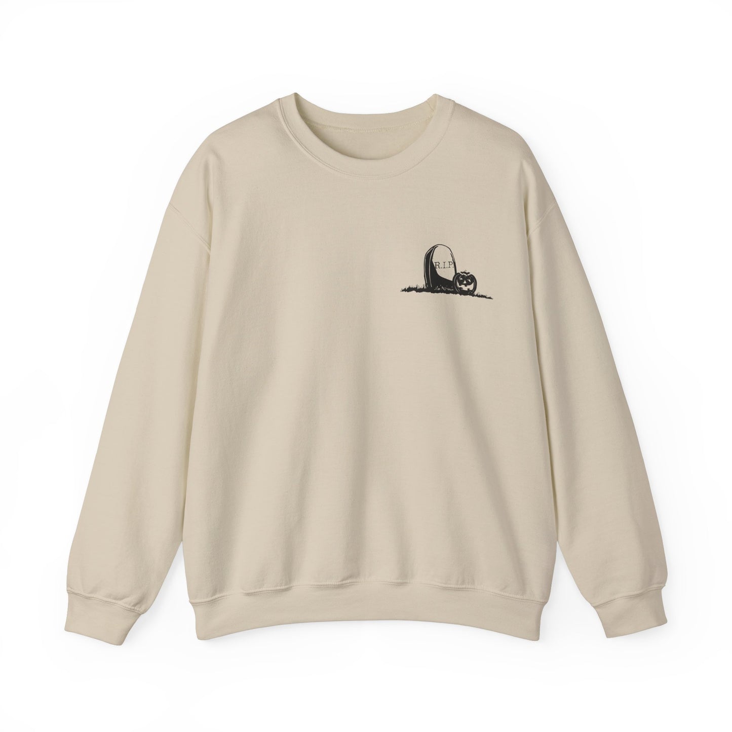 Halloween Left Chest Graphic Sweatshirt