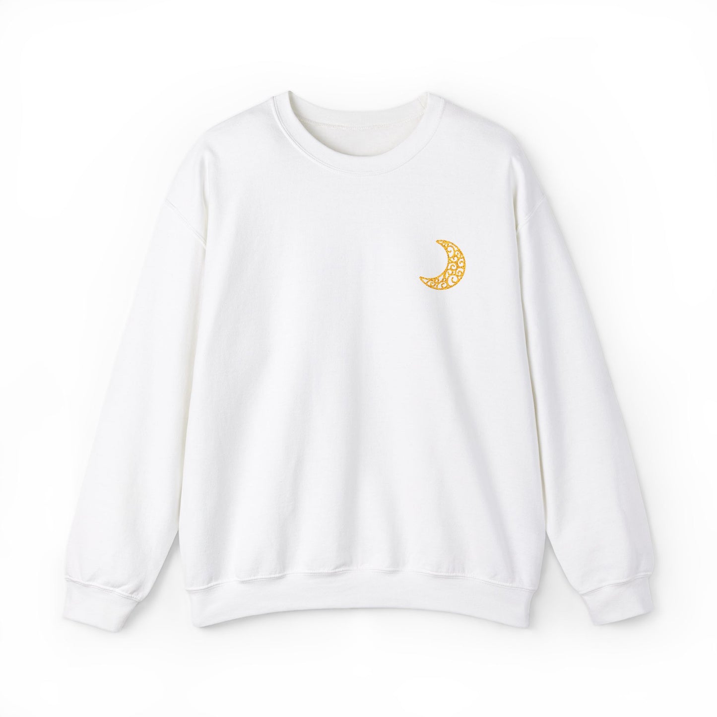 Embroidered Minimalist Moon Sweatshirt