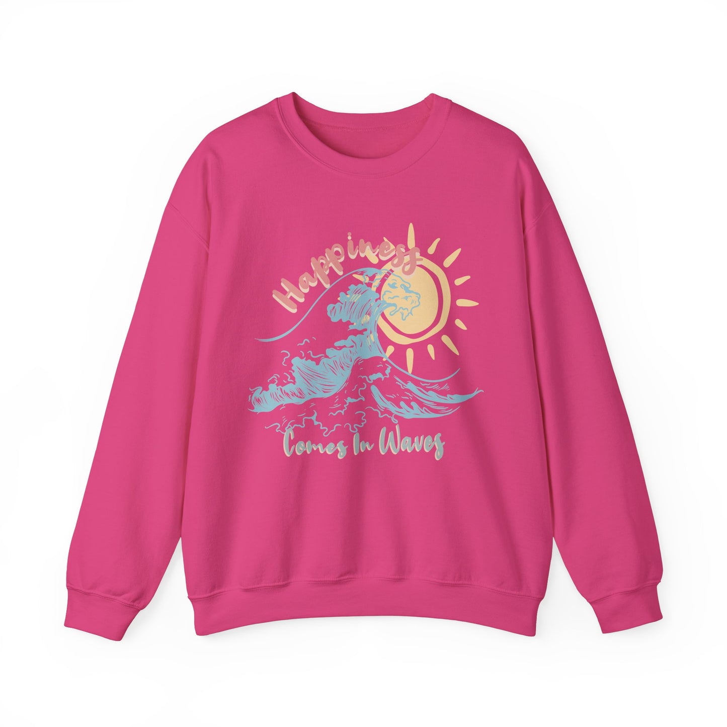 Happiness Comes in Waves Sweatshirt